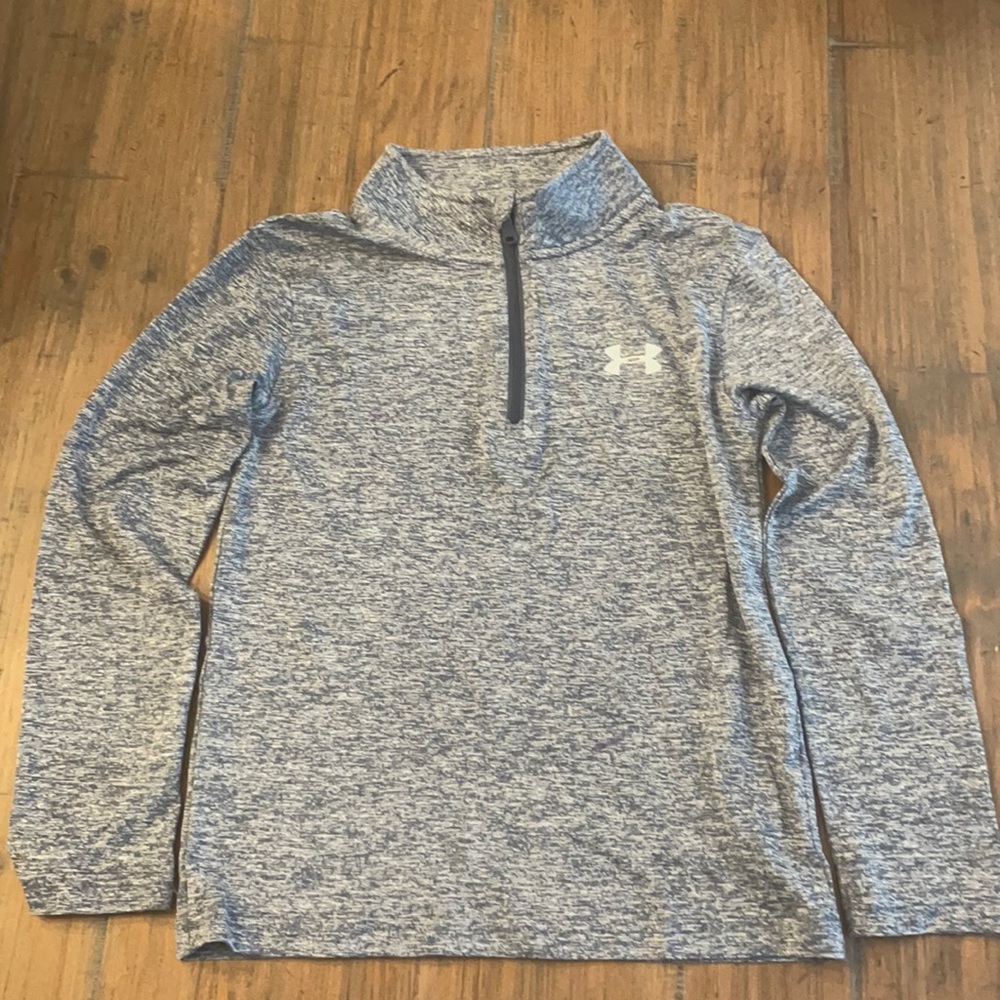 Under Amour size 7 boys 1/4 zip shirt